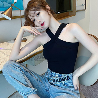 Áo Yếm Nữ Cổ Chéo Chất Đẹp Bóng Bẩy