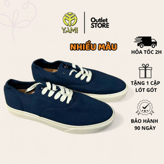 Giày Nam Thể Thao Có Big Size, Sneaker Nam Chất Liệu Vải Canvas Trơn Thoáng Mát Siêu Nhẹ và Êm Chân, Giày Xuất Xịn YAMI