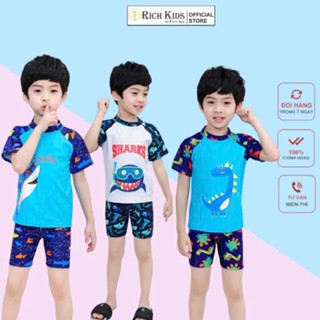 Đồ Bơi Bé Trai cho bé trai từ 10kg trở lên nhanh khô, thoáng mát Hãng RICHKIDS