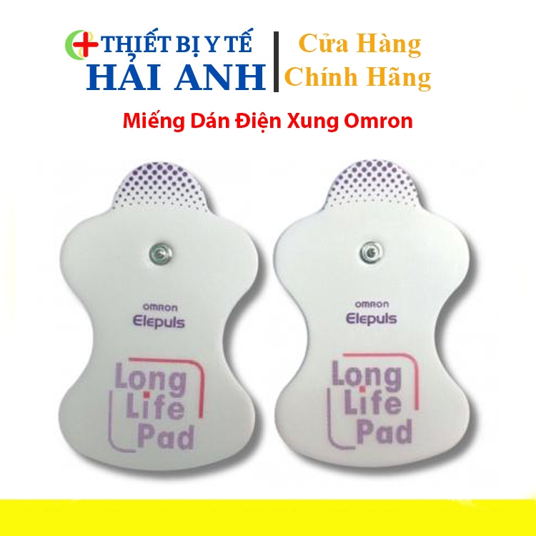 (4 miếng) Miếng Dán Điện Cực Máy Massage Xung Điện Omron