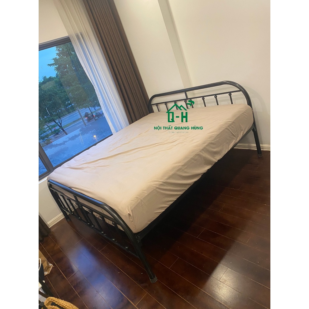 GIƯỜNG SẮT BI - U ỐNG TRÒN - GIƯỜNG SẮT BI BỀN BỈ CHẮC CHẮN