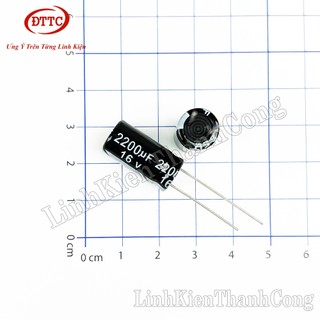 Bộ 10 Chiếc Tụ Hóa 2200uF 16V (10x20mm)