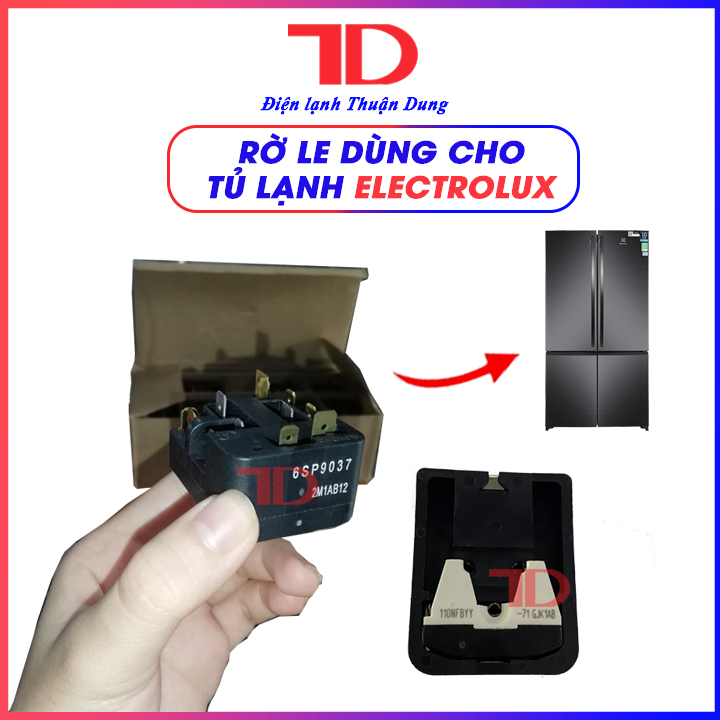 Rờ le tủ lạnh 1 chân hàng hãng
