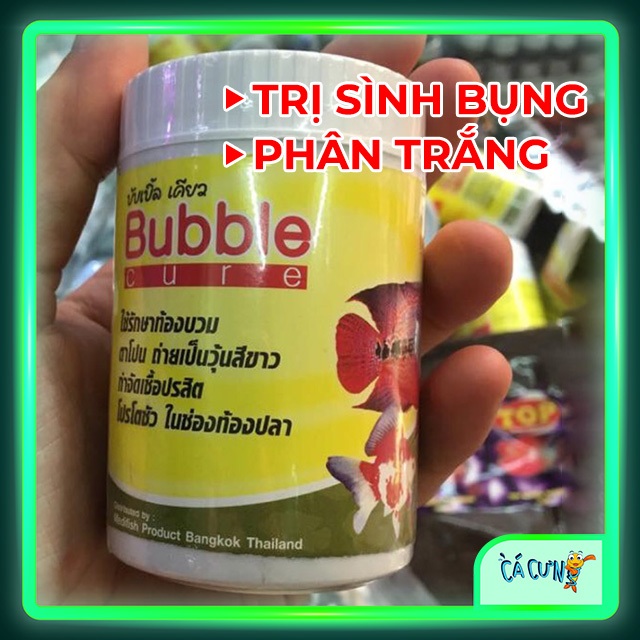 Bubble Trị Sình Bụng, Phân Trắng Cho Cá Cảnh (Hàng Công Ty)