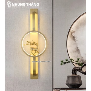 Đèn Treo Tường Decor Cổ Điển Chú Huơu DT-6029 - Họa Tiết Tinh Xảo - Trang Trí Phòng Khách, Cầu Thang, Vách Tivi Vintage