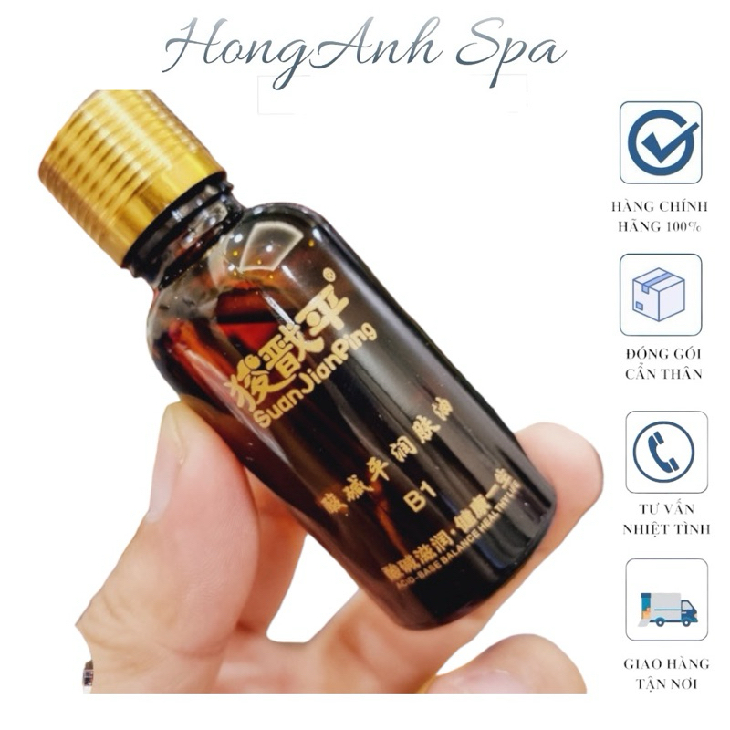 Tinh Dầu DDS Suan Jian Ping B1 Tinh Dầu Cổ Vai Gáy B9 Chuyên Dùng Cho Spa Mát Xa Chăm Sóc Sức Khỏe