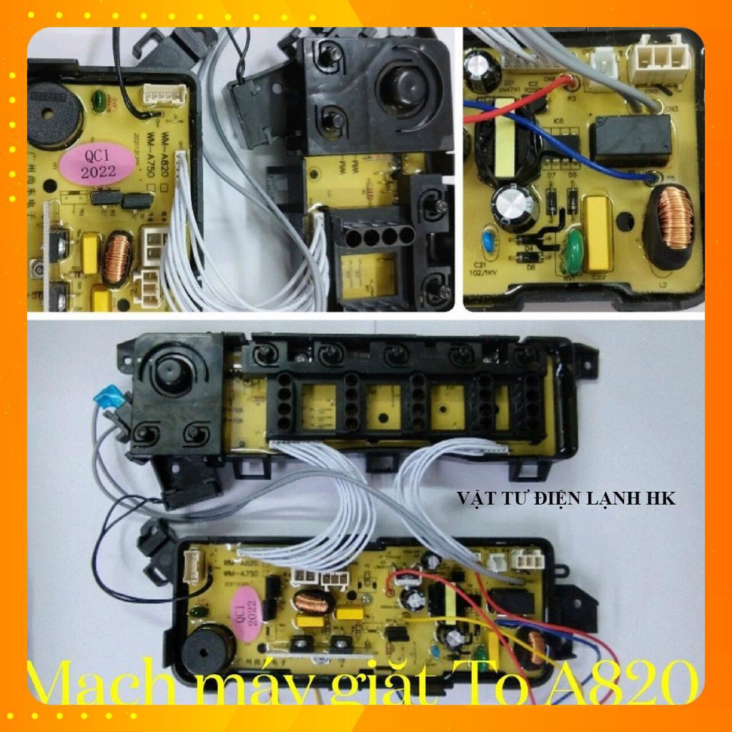 Mạch máy giặt TOSHIBA AW-A820SV A820 bo Vỉ Broad điều khiển MG Tô PCB mg