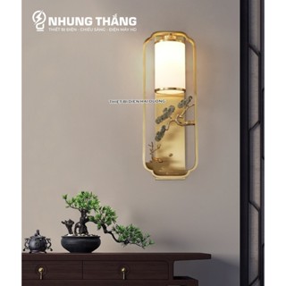 Đèn Treo Tường Decor Cổ Điển DT-6030 - Họa Tiết Tinh Xảo - Trang Trí Phòng Khách Cầu Thang Đậm Chất Hội An - Kèm BóngG45