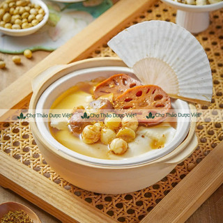 Củ sen khô 500g ( nấu canh, pha trà ) - Chợ Thảo Dược Việt