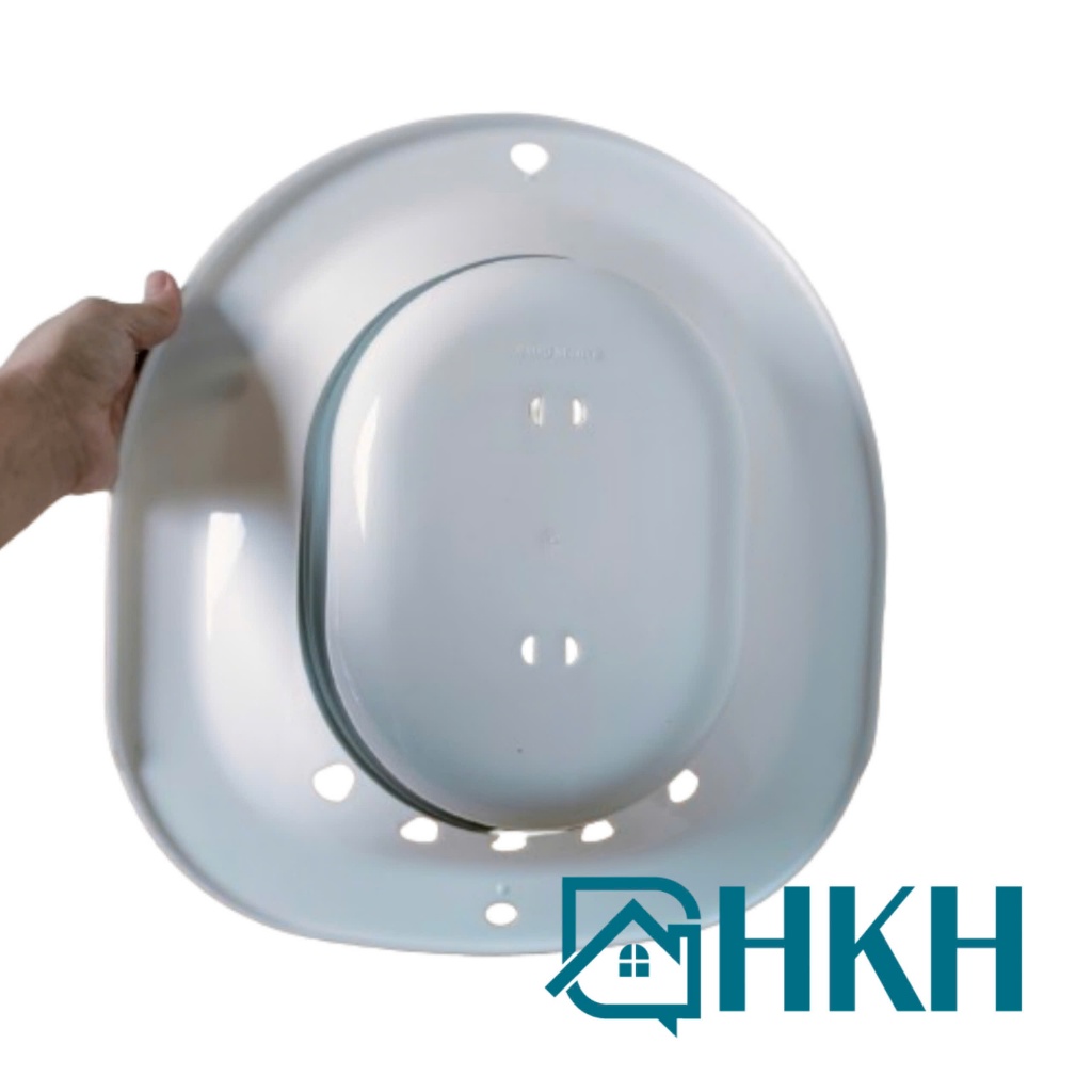 Bô xông GẤP GỌN đáy lớn, kèm dây và vòi xịt, dùng cho chị em sau sinh, chậu ngâm rửa phụ khoa (UNMEI_MART1)