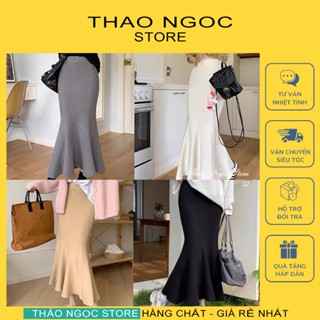 Chân váy len đuôi cá hàng nhập! (có sẵn, hình thật) THẢO NGỌC STORE