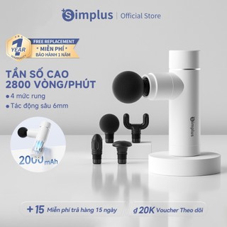 Máy Massage Cầm Tay Mini Simplus 4 đầu JMQH001 - Bảo Hành 1 Năm 1 Đổi 1