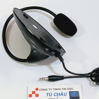 Míc Chat / Microphone SENIC SM-008 chuẩn cắm 3.5 ly (3.5mm 3 điểm cực) dài 2m