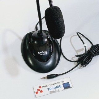 Míc Chat / Microphone SENIC SM-008 chuẩn cắm 3.5 ly (3.5mm 3 điểm cực) dài 2m