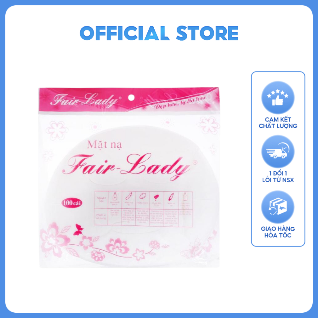 Bao 25 Cái Mặt Nạ Khô Fair- Lady
