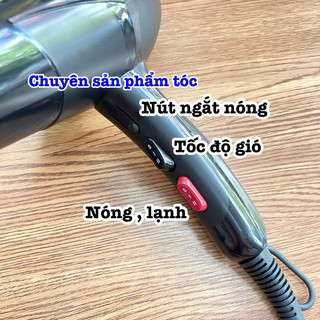 ✅ Máy Sấy Tóc 6680 - 2300W Chuẩn Salon, Công Suất Lớn, Thiết Kế Chắc Chắn, Tốc Độ Sấy Nhanh, Luồng Khí Nóng Dịu