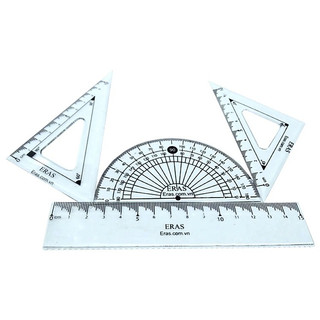 Bộ Thước Eke 15cm Eras E901