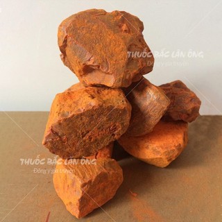 Đá hùng hoàng 100g (Hồng hoàng, hàng loại 1)