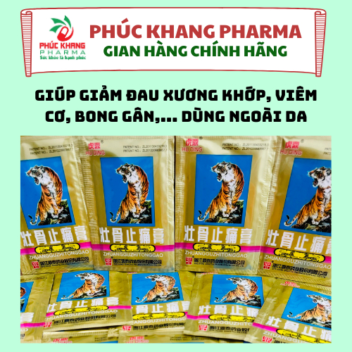 COMBO 10 BỊCH CAO DÁN CON CỌP 5 CHỮ - BỊCH 4 MIẾNG DÁN (miếng dán có lỗ)