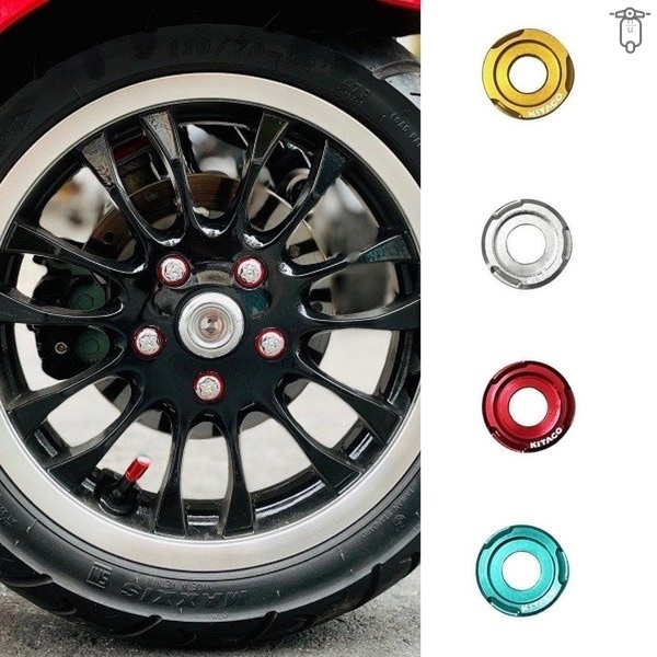 Long Đền Nhôm Cao Cấp Cho Mâm Vespa Sprint Primavera LX S GTS GTV