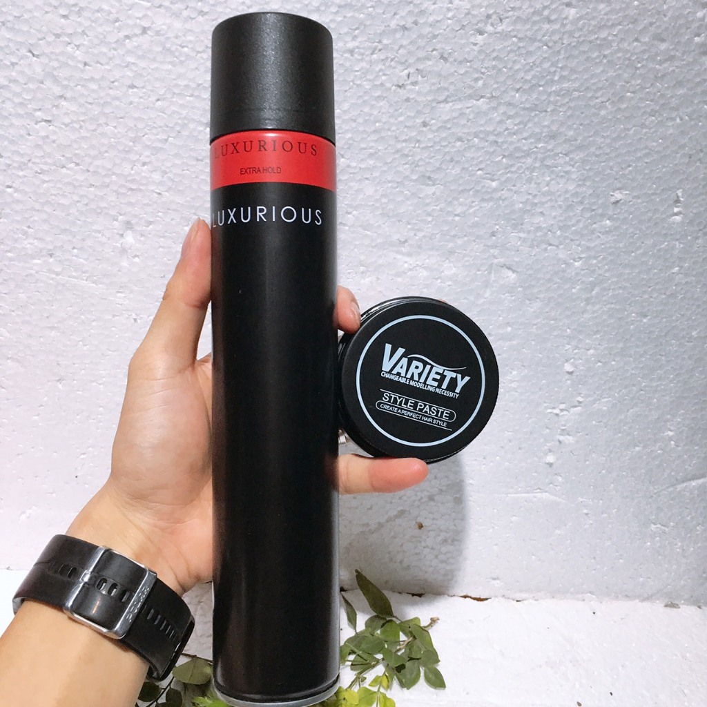 COMBO GÔM XỊT TÓC SILHOUETTE VÀ SÁP VUỐT TÓC VARIETY