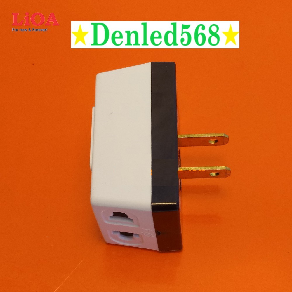 Ổ cắm điện 3 ngả Lioa ổ cắm nổi chia điện 3 siêu bền tiện dụng