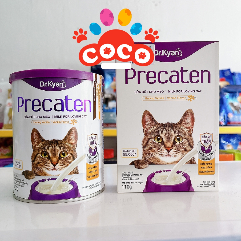 Sữa Bột Precaten Dr.Kyan Cho Mèo