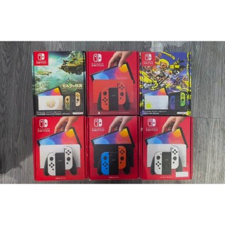 Nintendo Switch Oled Fullbox LIKE NEW - Hắc ám