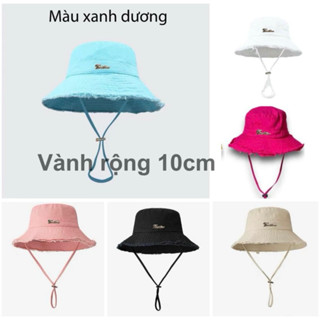  Mũ bucket nữ - Nón vành tròn siêu đẹp mạc sắt Fashion đẹp thời trang nữ - cá tính nam nữ 