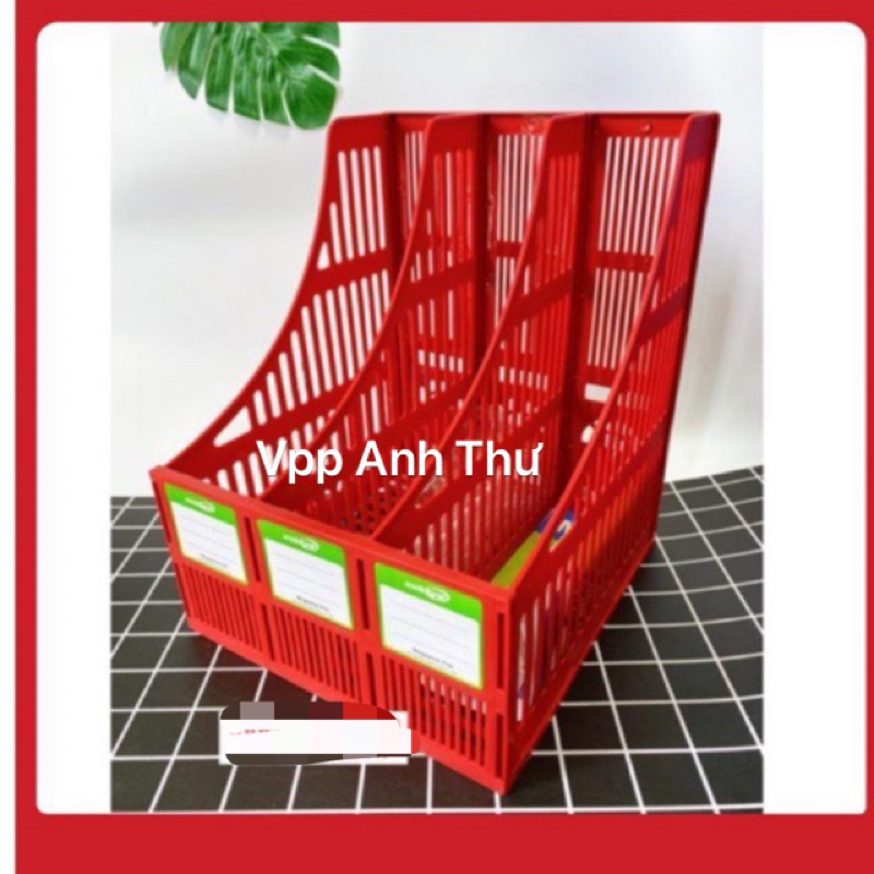 KỆ RÁP 3 NGĂN XUKIVA 194 ( XD, XLA, ĐỎ)