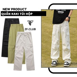 Quần Kaki ZONEF CLUB Túi Hộp Nam Nữ Phong Cách Hàn Quốc Chất Liệu Cao Cấp Thoáng Mát ( CPK )
