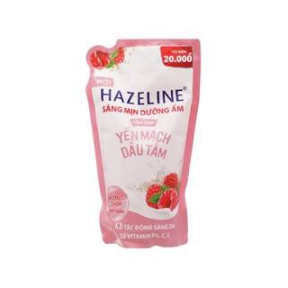 Sữa Tắm HAZELINE Yến mạch dâu tằm/ Mát cha lựu đỏ túi 900g