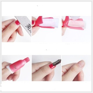 Bộ dụng cụ tẩy móng tay, ủ phá gel