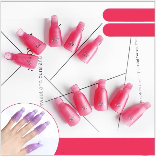 Bộ dụng cụ tẩy móng tay, ủ phá gel