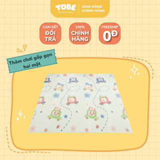 [TOBÉ] Thảm Chơi Gấp Gọn 2 Mặt Dày 1,5cm Chống Trơn Trượt Và Chống Thấm Chính Hãng Tobé MS 1117