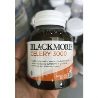 date 7/25 - Blackmores Celery 3000 mg chai 50 viên từ úc - Viên uống hỗ trợ Gout