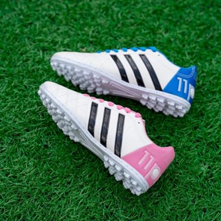  Giày Bóng Đá Wika 3 Sọc 11Pro Toni Kroos Chính Hãng ,Da Nhăn,Khâu full đế   Tặng kèm tất dệt kim  