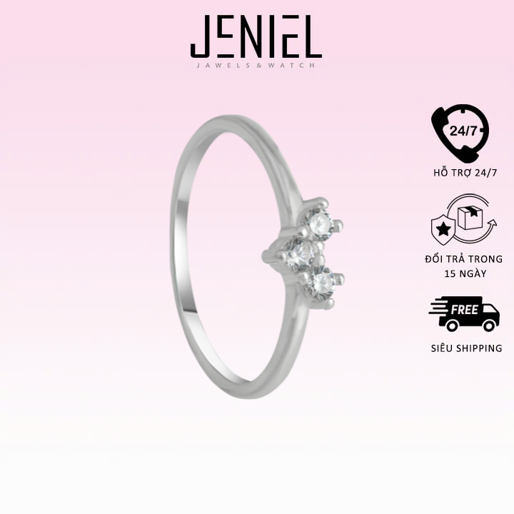 Nhẫn bạc nữ Heart Fragile Ring Silver 8176 - Nhẫn bạc cao cấp