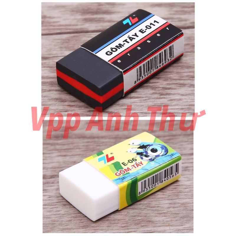 COMBO 5 GÔM TẨY BÚT CHÌ THIÊN LONG (SL: 5c)