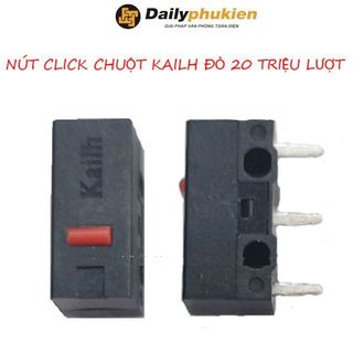 Combo 10 Nút Click chuột Kailh đỏ , Nút bấm trái phải chuột Kailh đỏ 20M