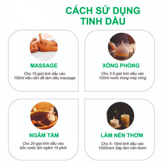 Tinh Dầu Hoa Nhài đủ các dung tích 10ml, treo xe,50ml,100ml