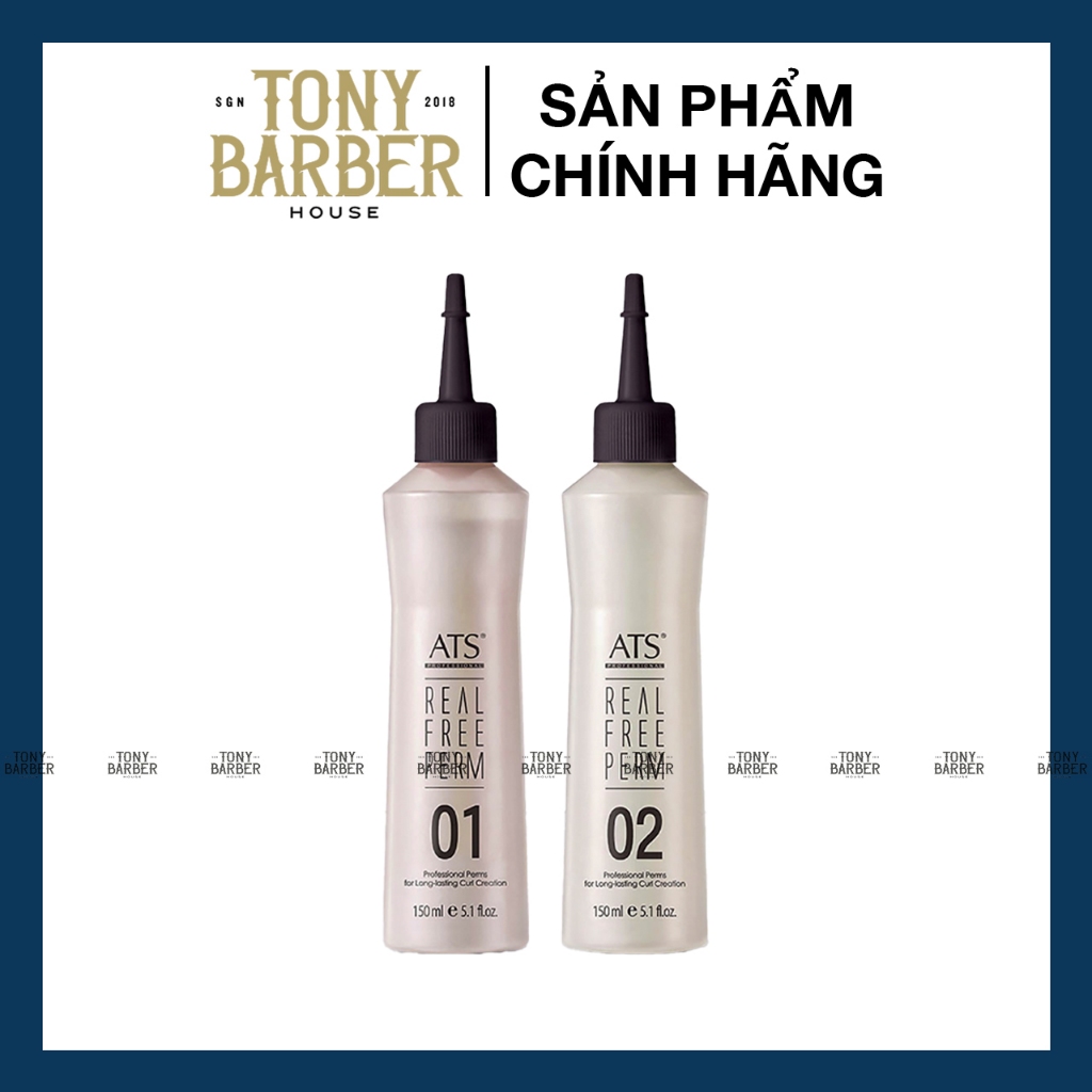 Uốn lạnh không mùi ATS Real Free Perm 150ml