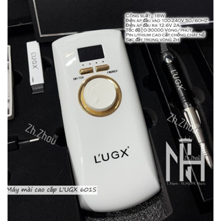 máy mài tích điện LUGX 601 , máy mài móng tích điện bảo hành 6 tháng, máy mài nail chính hãng