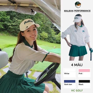 Mũ golf nữ, mũ chống nắng nửa đầu, nón chống nắng nữ MALBON thời trang cao cấp có thể điều chỉnh kích thước - HC GOLF
