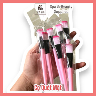Combo 10 cây cọ quét mặt nạ, cây cọ hồng
