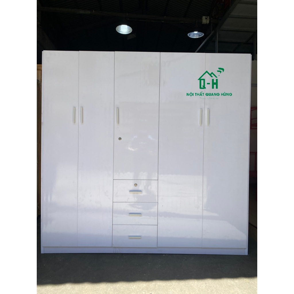 Tủ nhựa Đài Loan đựng áo quần cỡ lớn 5 cánh giá rẻ 1M8X1M8 giao nhanh HCM