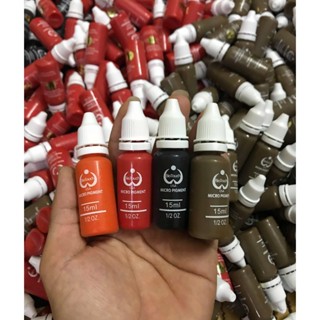 Mực Học Phun Xăm, Tattoo, Mực Tập Trên Da Giả