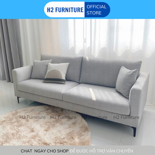    FREESHIP HÀ NỘI  Ghế sofa nỉ H20V3 H2 Furniture êm ái bền đẹp bảo hành 1 năm 