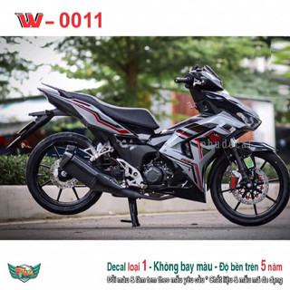 Tem rời Winner X Bạc đỏ đen