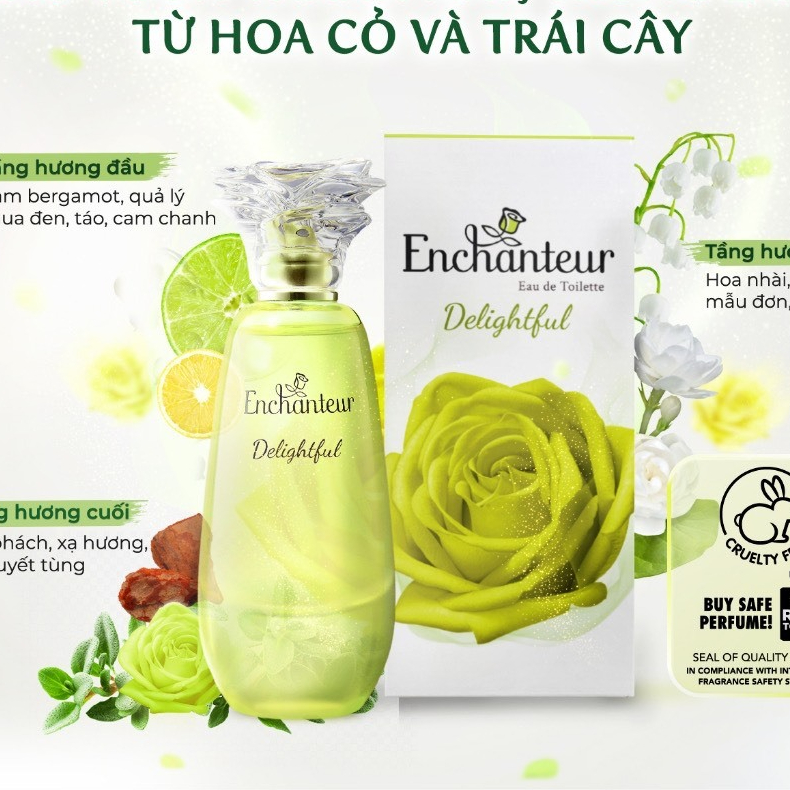 Nước hoa cao cấp Enchanteur Delightful 50ml